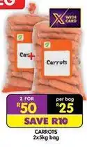 Shoprite Carrots offer