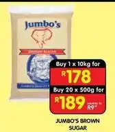 Shoprite Jumbo - brown sugar offer