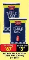 Shoprite Pride - table salt offer