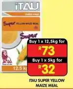 Shoprite Super yellow maize meal offer
