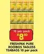 Shoprite Freshpak - pure rooibos tagless teabags offer