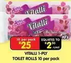 Shoprite Toilet rolls offer