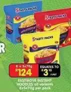 Shoprite Instant noodles offer