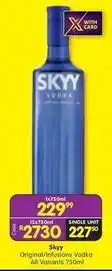 Shoprite Liquor Skyy - original/infusions vodka offer
