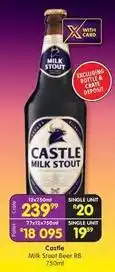 Shoprite Liquor Castle - milk stout beer offer