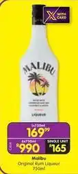 Shoprite Liquor Original rum liqueur offer