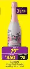 Shoprite Liquor Cuvée rosé/blanche sparkling wine offer