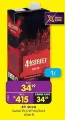 Shoprite Liquor 4th street - sweet red/white/rose wine offer