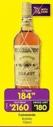 Shoprite Liquor Commando brandy 750ml offer