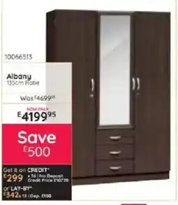 Bradlows Albany 135cm Robe offer