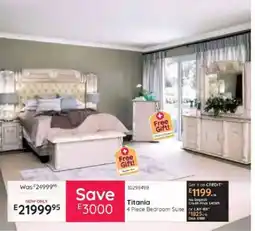 Bradlows Titania 4 Piece Bedroom Suite offer