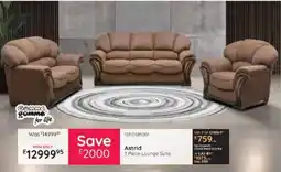 Bradlows Astrid 3 Piece Lounge Suite offer