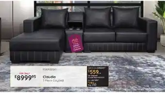 Claudia 3 Piece Daybed