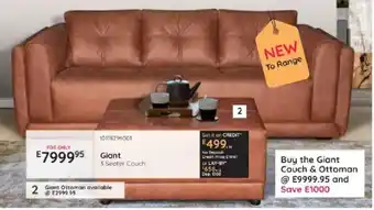 Bradlows Giant 3 Seater Couch offer