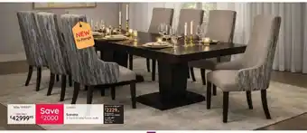 Sonata 9 Piece Dining Room Suite