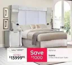 Bradlows Ivana 2 Piece Bedroom Suite offer