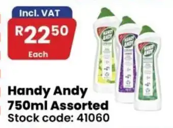 Handy Andy 750ml Assorted