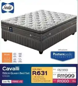 Sleepmasters Sealy Cavalli 152cm Queen Bed Set offer