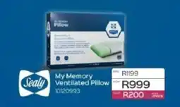 Sleepmasters Sealy My Memory Ventilated Pillow offer
