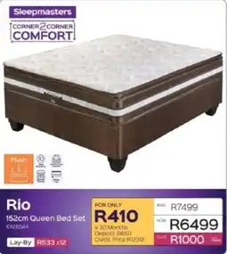 Sleepmasters Rio 152cm Queen Bed Set offer