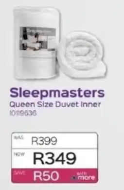 Sleepmasters Sleepmasters Queen Size Duvet Inner offer