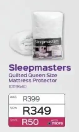 Sleepmasters Sleepmasters Quilted Queen Size Mattress Protector offer