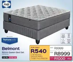 Sleepmasters Sealy Belmont 152cm Queen Bed Set offer
