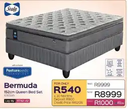 Sleepmasters Sealy Bermuda 152cm Queen Bed Set offer