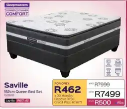 Sleepmasters Sleepmasters Saville 152cm Queen Bed Set offer