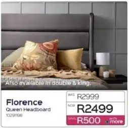 Sleepmasters Florence Queen Headboard offer