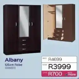 Sleepmasters Albany 135cm Robe offer