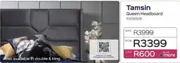 Sleepmasters Tamsin Queen Headboard offer