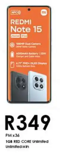 Chatz Connect REDMI Note 15 offer