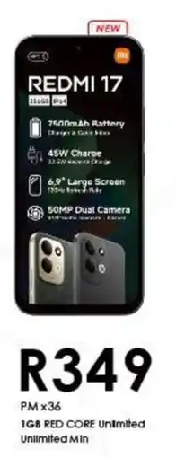 Chatz Connect REDMI 17 offer
