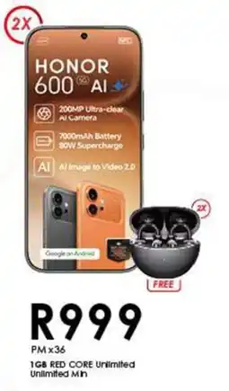 Chatz Connect HONOR 600 AI offer