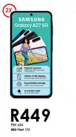 Chatz Connect SAMSUNG Galaxy A27 5G offer