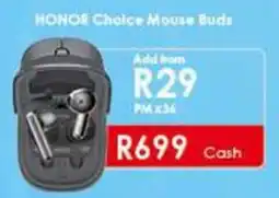 Chatz Connect HONOR Choice Mouse Buds offer