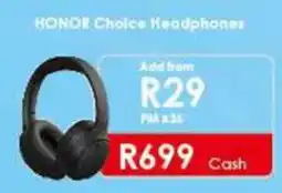 Chatz Connect HONOR Choice Headphones offer