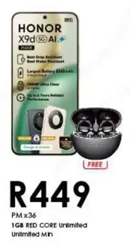 Chatz Connect HONOR X9d 5G AI offer