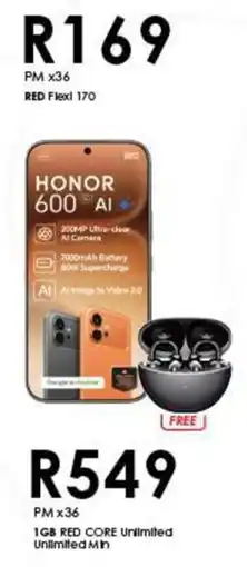 Chatz Connect HONOR 600 AI offer