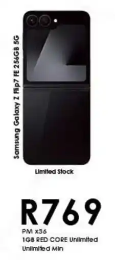 Chatz Connect Samsung Galaxy Z Flip7 FE 256GB 5G offer