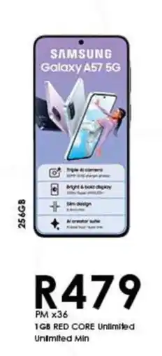 Chatz Connect SAMSUNG Galaxy A57 5G offer