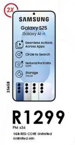 Chatz Connect SAMSUNG Galaxy S25 offer