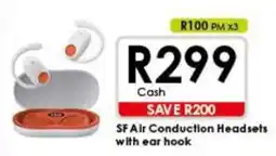 Chatz Connect SF Air Conduction Headsets with ear hook offer