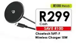 Chatz Connect Choetech T697-F Wireless Charger 15W offer
