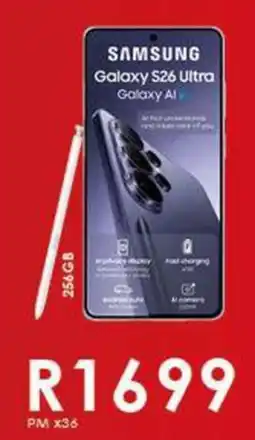 Chatz Connect SAMSUNG Galaxy S26 Ultra offer