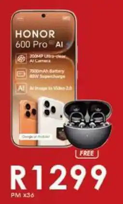Chatz Connect HONOR 600 Pro AI offer