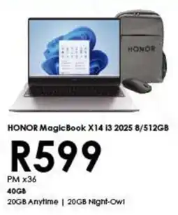 Chatz Connect HONOR MagicBook X14 i3 2025 offer