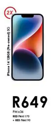 Chatz Connect iPhone 14 128GB offer