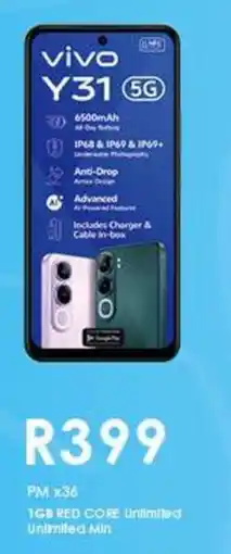Chatz Connect vivo Y31 5G offer
